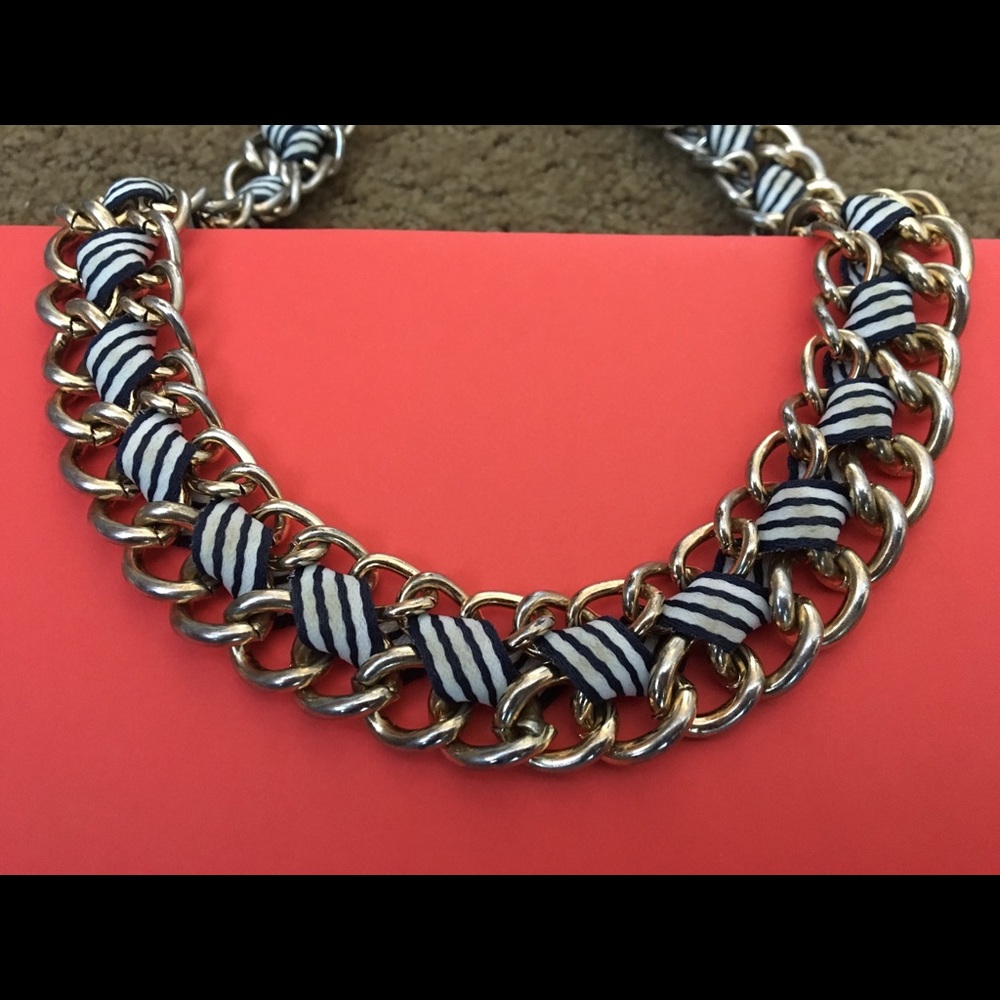 Nautical statement necklace